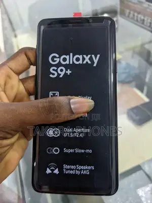 Samsung Galaxy S9 Plus 64 GB Black