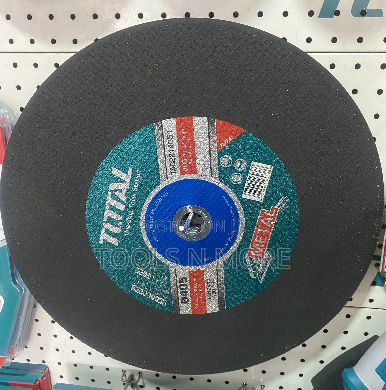 TOTAL Abrasive Metal Cutting Disc 16”