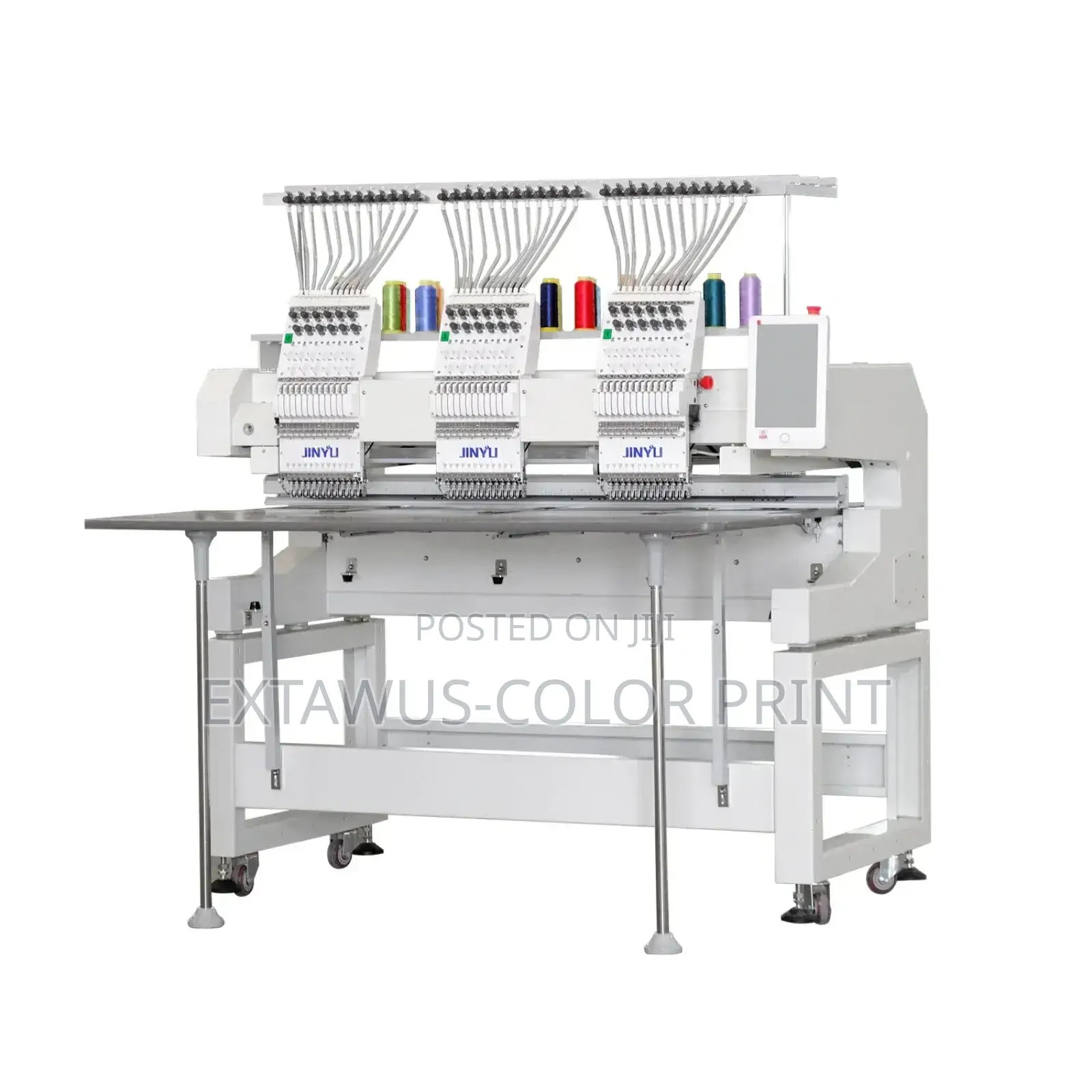 3 Heads Embroidery Machine