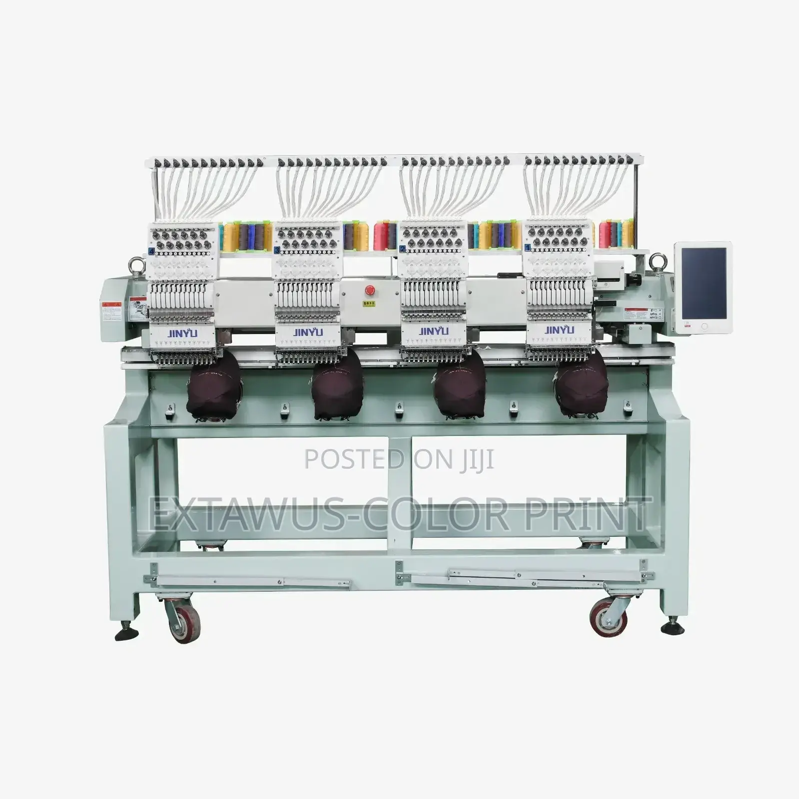 4 Heads Embroidery Machine