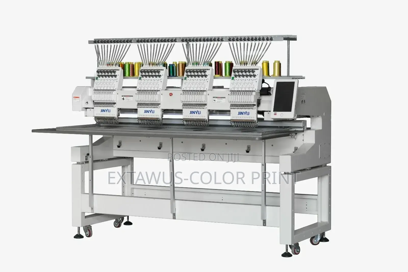 4 Heads Embroidery Machine