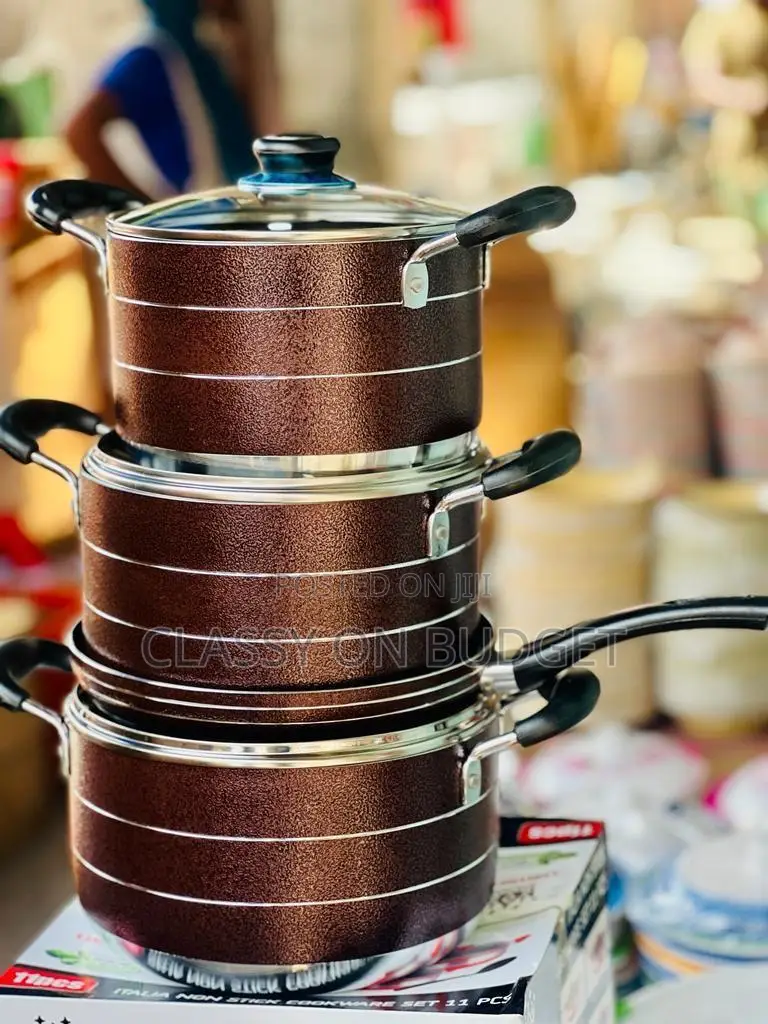 Non Stick Cookware Set With Frying Pan