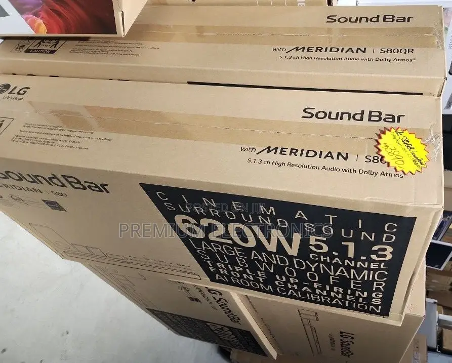 Truly Immersive 5.1.3ch Home Cinema Sound, LG 620W S80QR