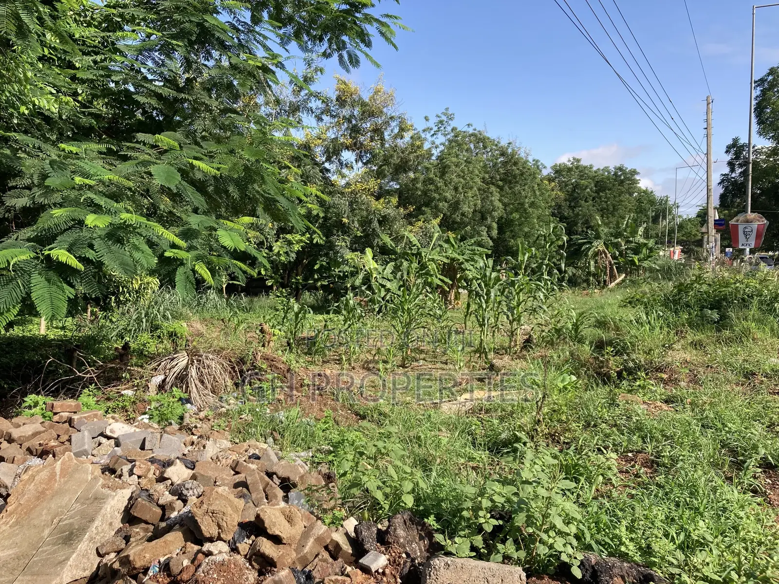 One Acre Plot for Sale at Ridge Opposite Golden Bean Hotel.