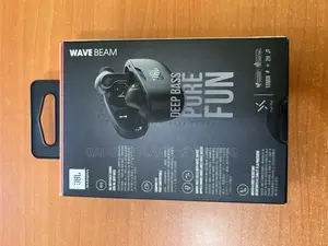 JBL Wave Beam Super Bass Bluetooth Earbuds Black