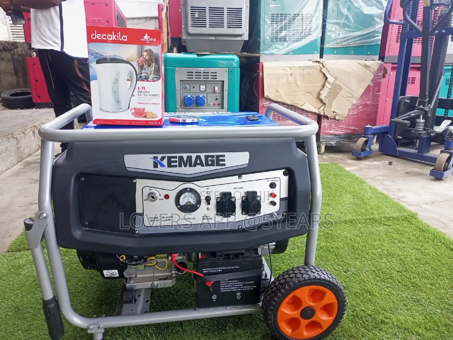 New Kemage Keystart 12kva Generator