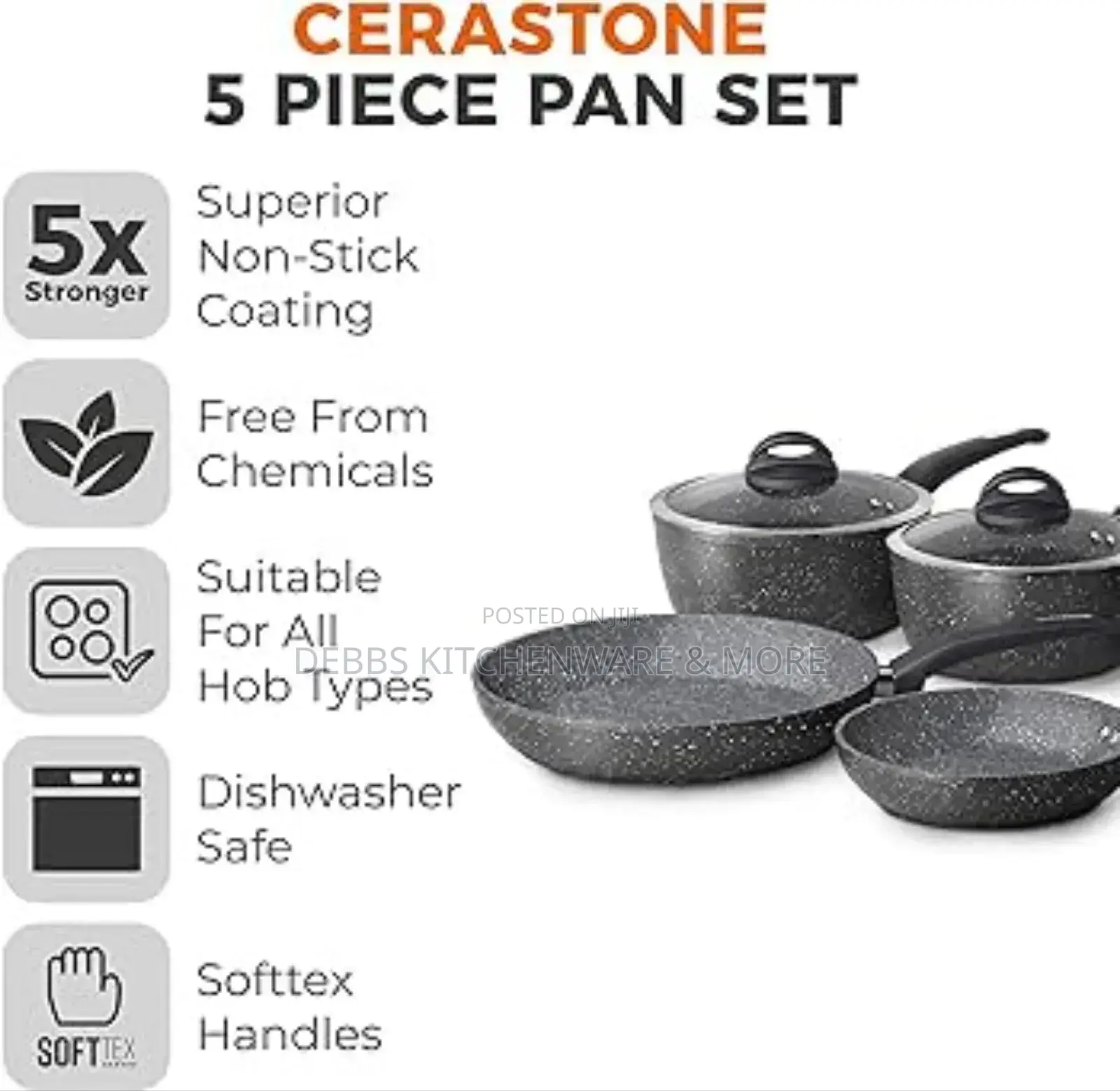 Tower Extra Tough Cookware