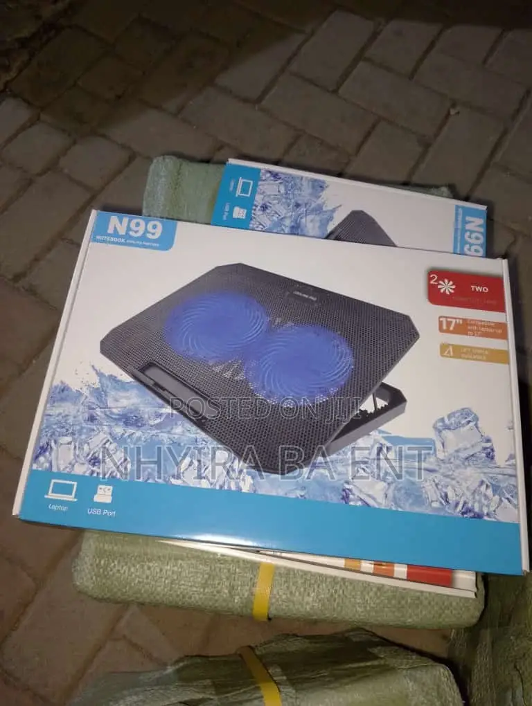 Laptop Cooling Fan and Stand