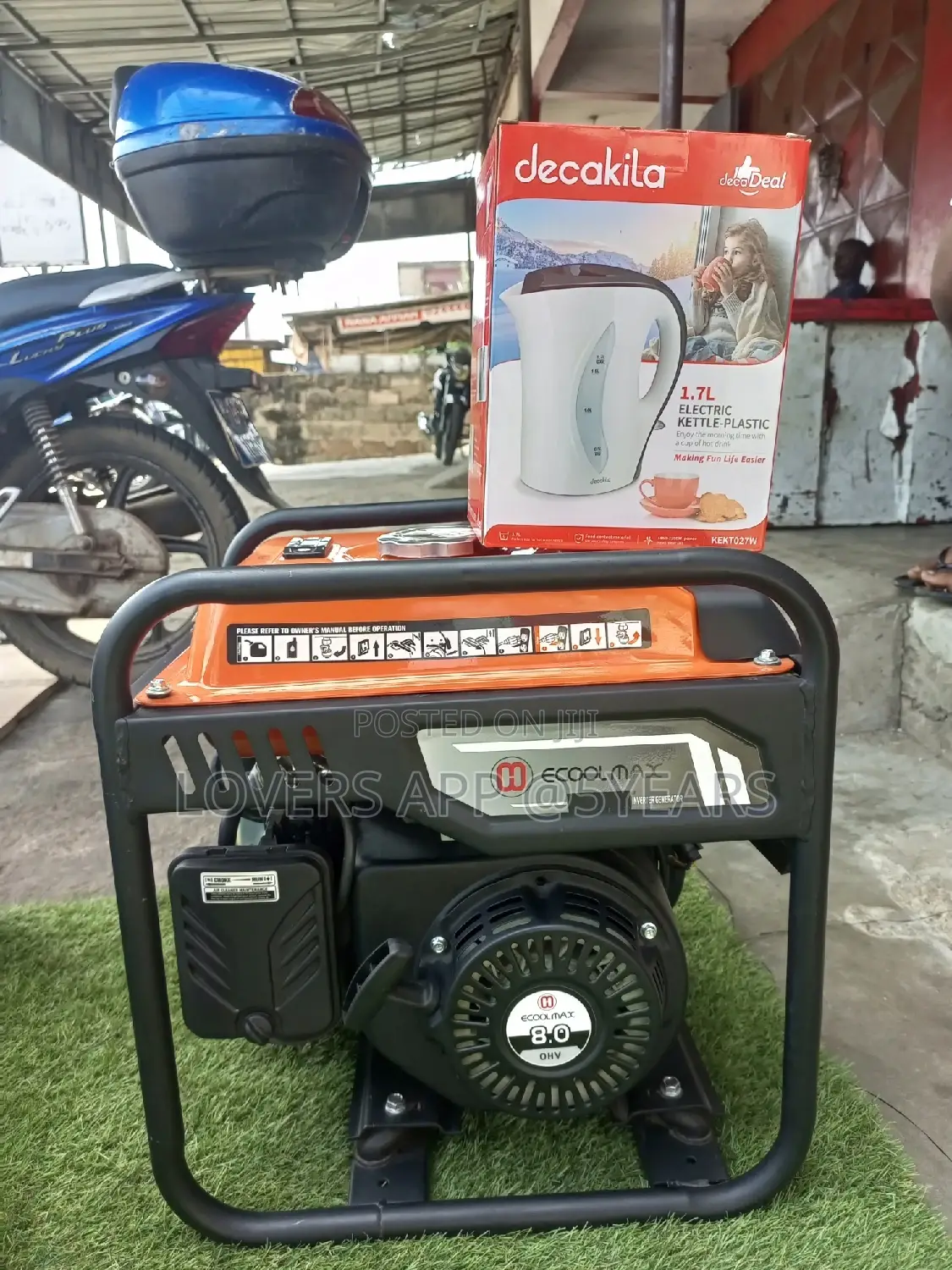 +Free Kettle 8kva Ecoolmax Inverter Generator