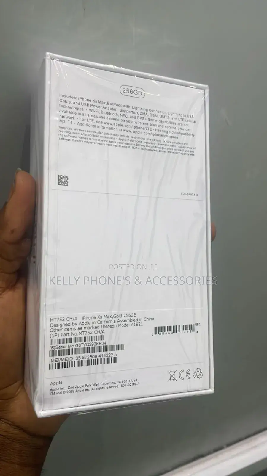 New Apple iPhone XS Max 256 GB Gold