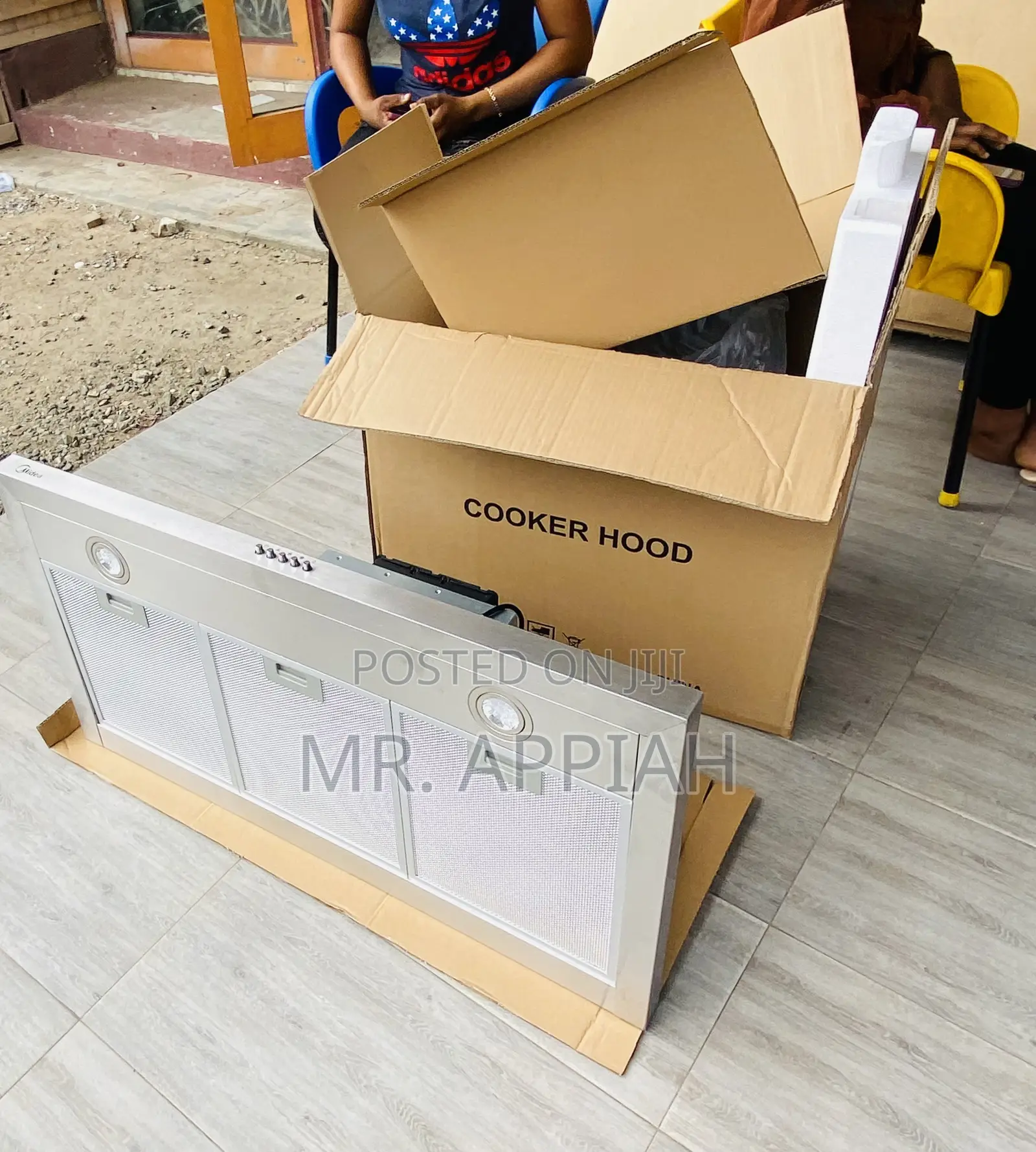 Buy Adorable Midea 90m21 T-Shape Heat Extract(90cm)Gray.