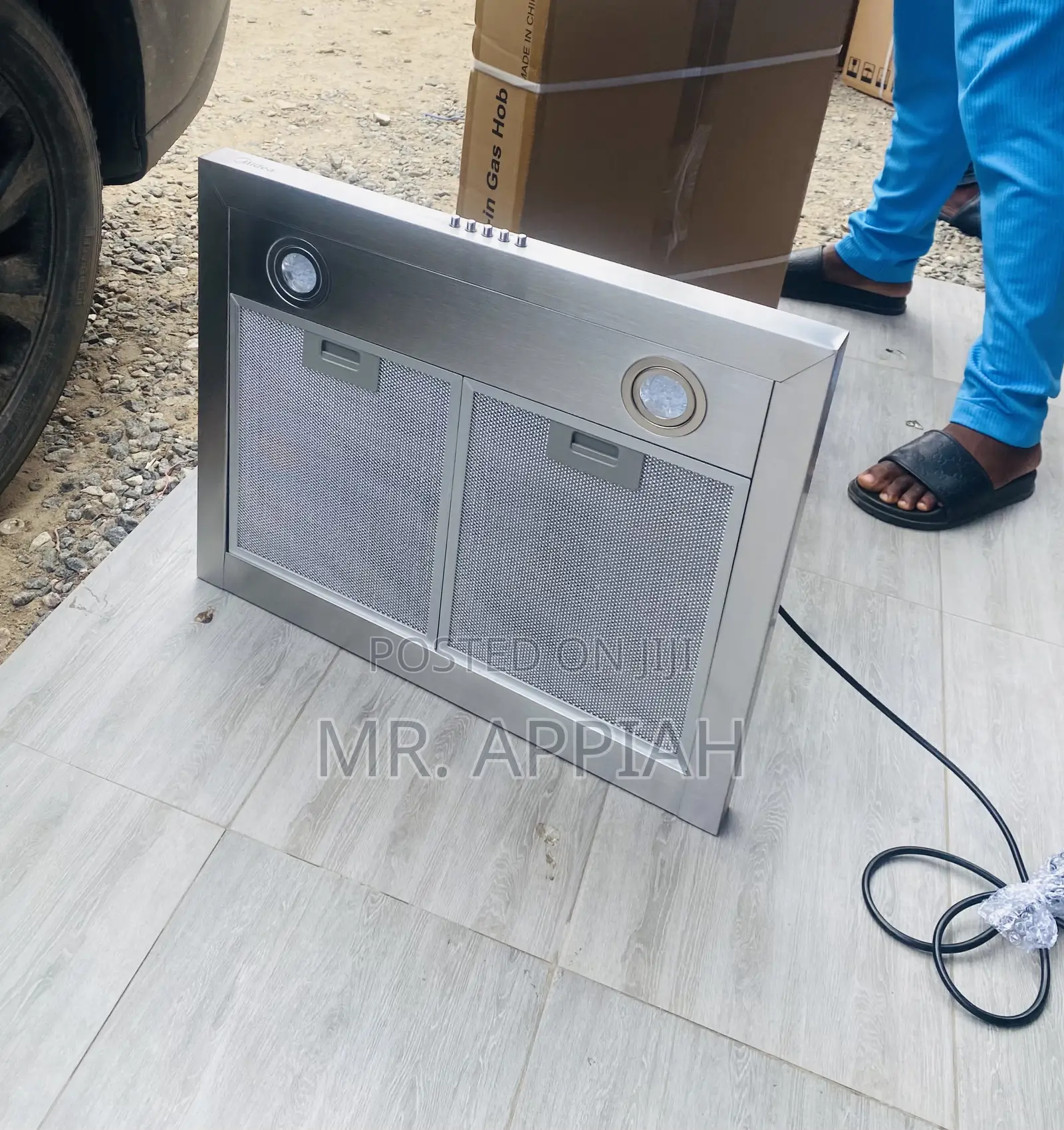 Purchase Quality Midea 60m21 60cm 3 Speed Cooker Hood,Gray.