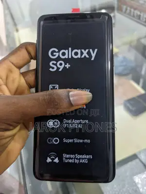 Samsung Galaxy S9 Plus 64 GB Black