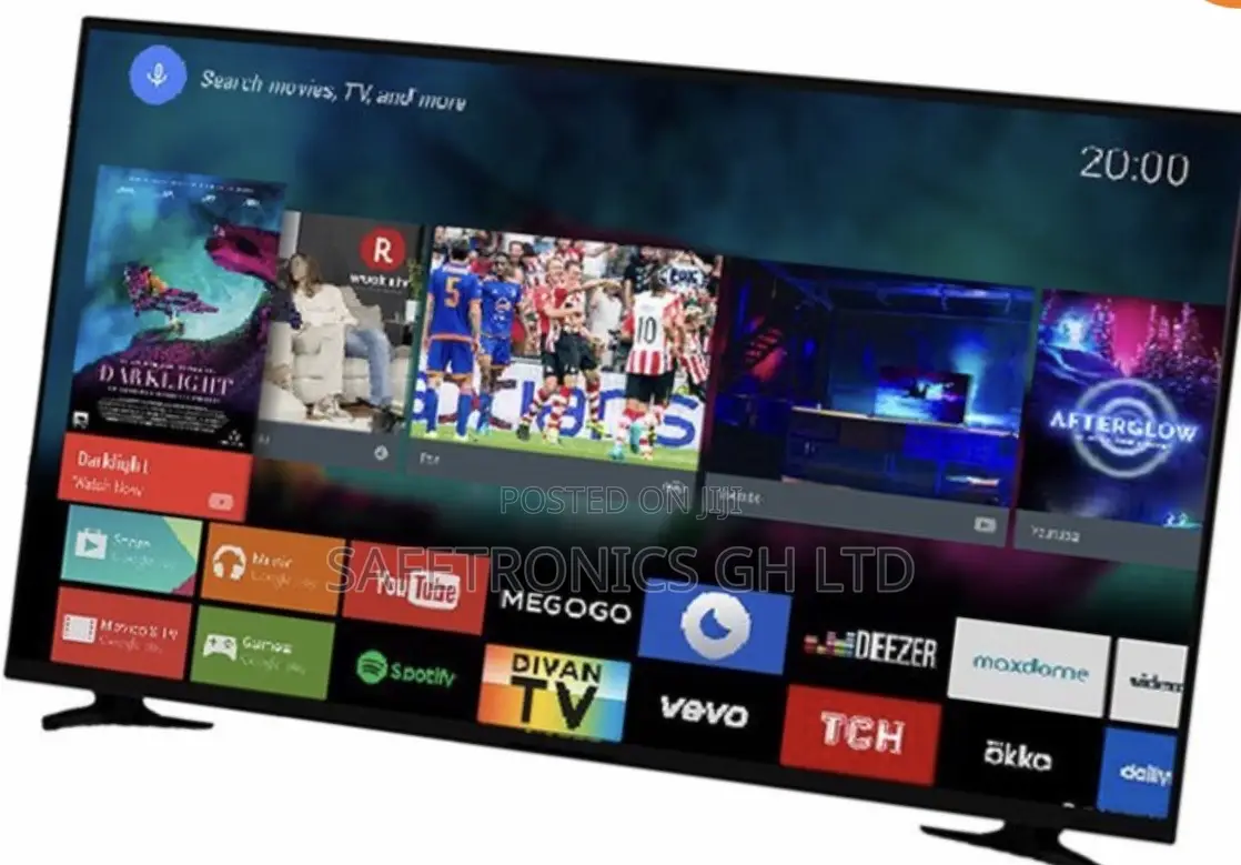 Black TCL Smart 43 Inches Glossy Led Full Hd Tv