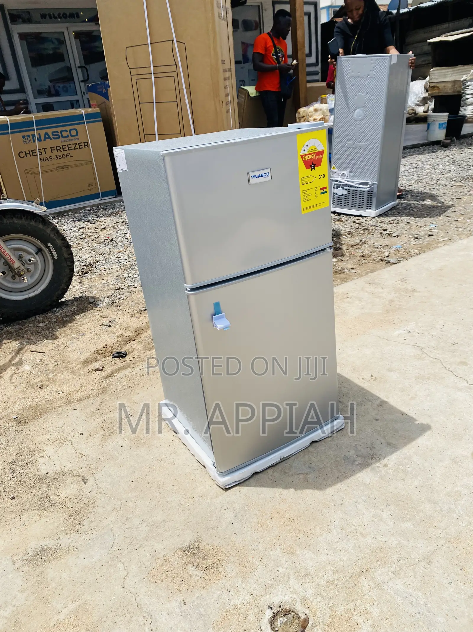 Purchase Nasco Nas F2-11 Top Freezer Electric Fridge.