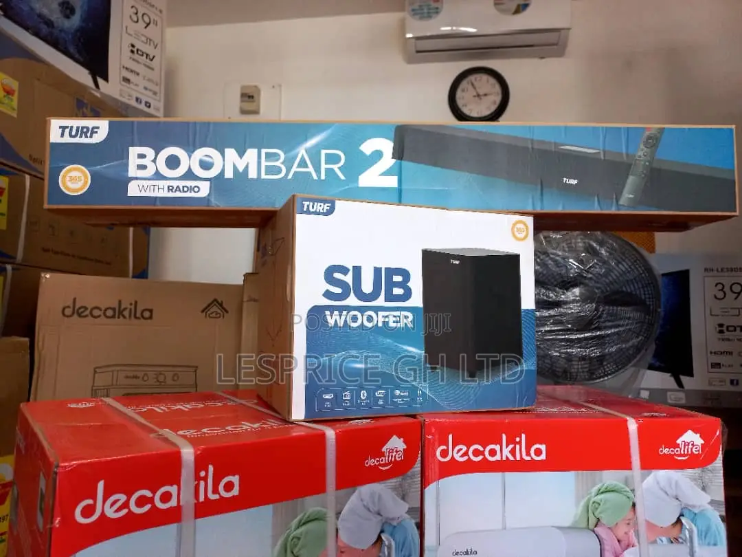 Turf Boom Bar Sound Bar Sub Woofer