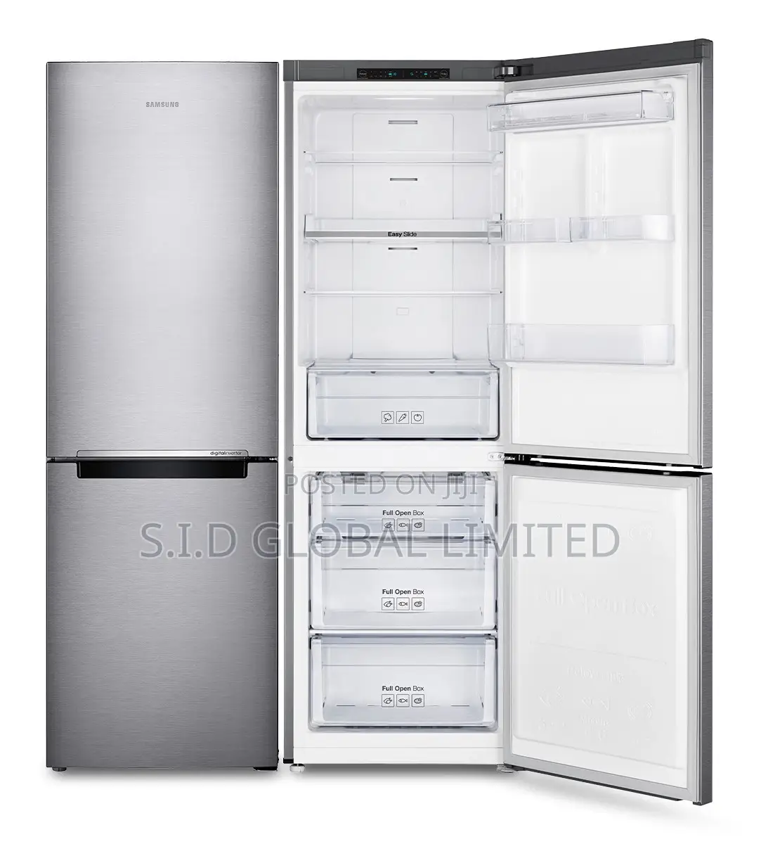 Fabulous SAMSUNG-290LTR-DOUBLE-DOOR-BOTTOM-FREEZER