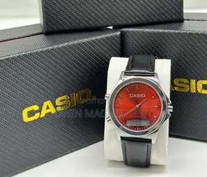 Casio MTP Analog and Digital Stainless Watches