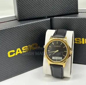Casio MTP Analog and Digital Stainless Watches