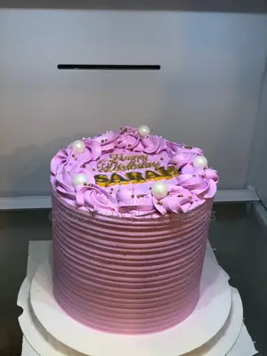 Purple Theme Cake