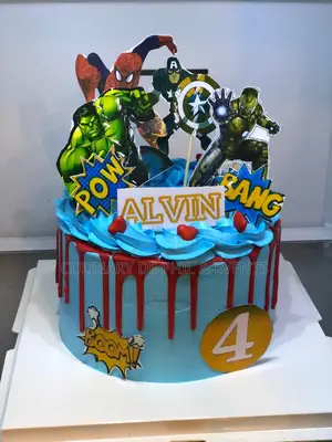 Hulk Hogan Themed Cake