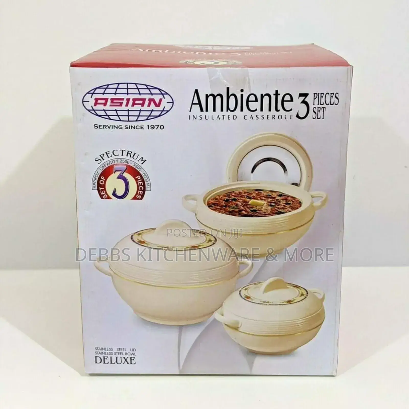 Ambient 3pcs Food Warmer