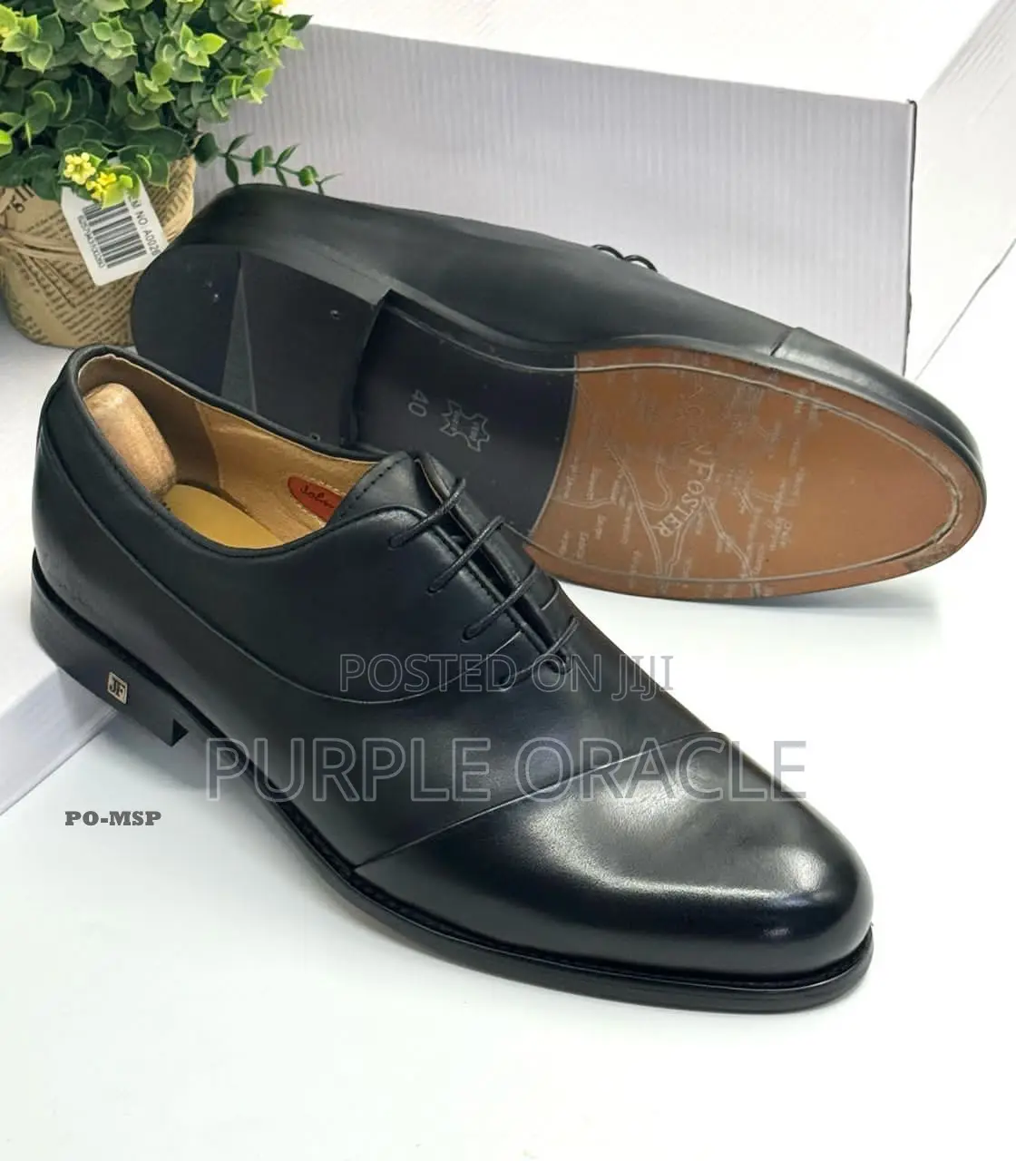 Understated Luxury Men's Leather Formal Footwears