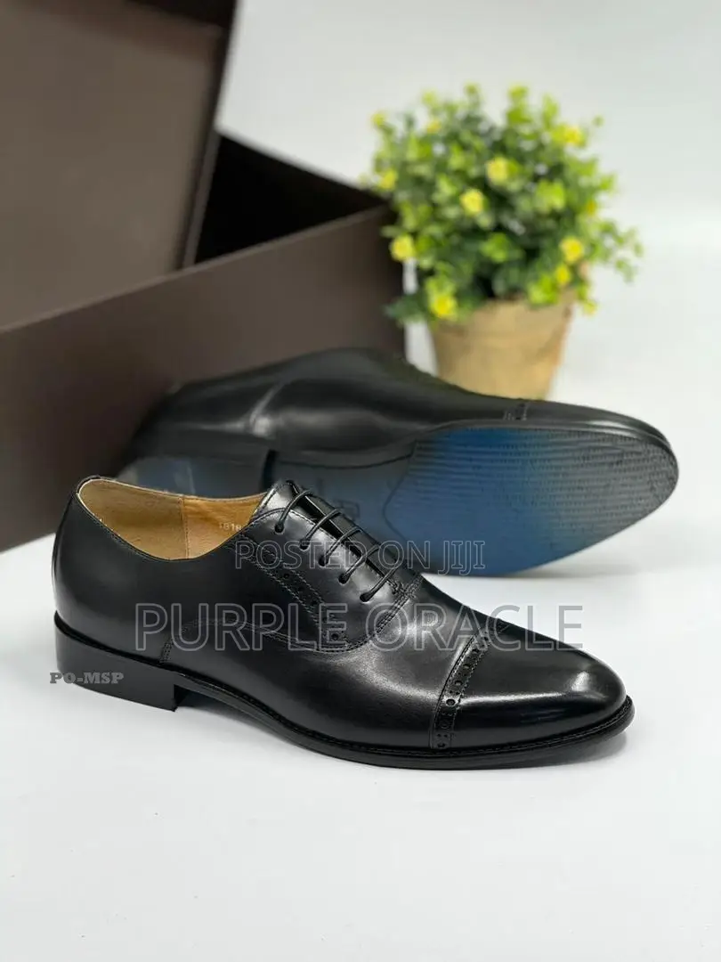 Understated Luxury Men's Leather Formal Footwears