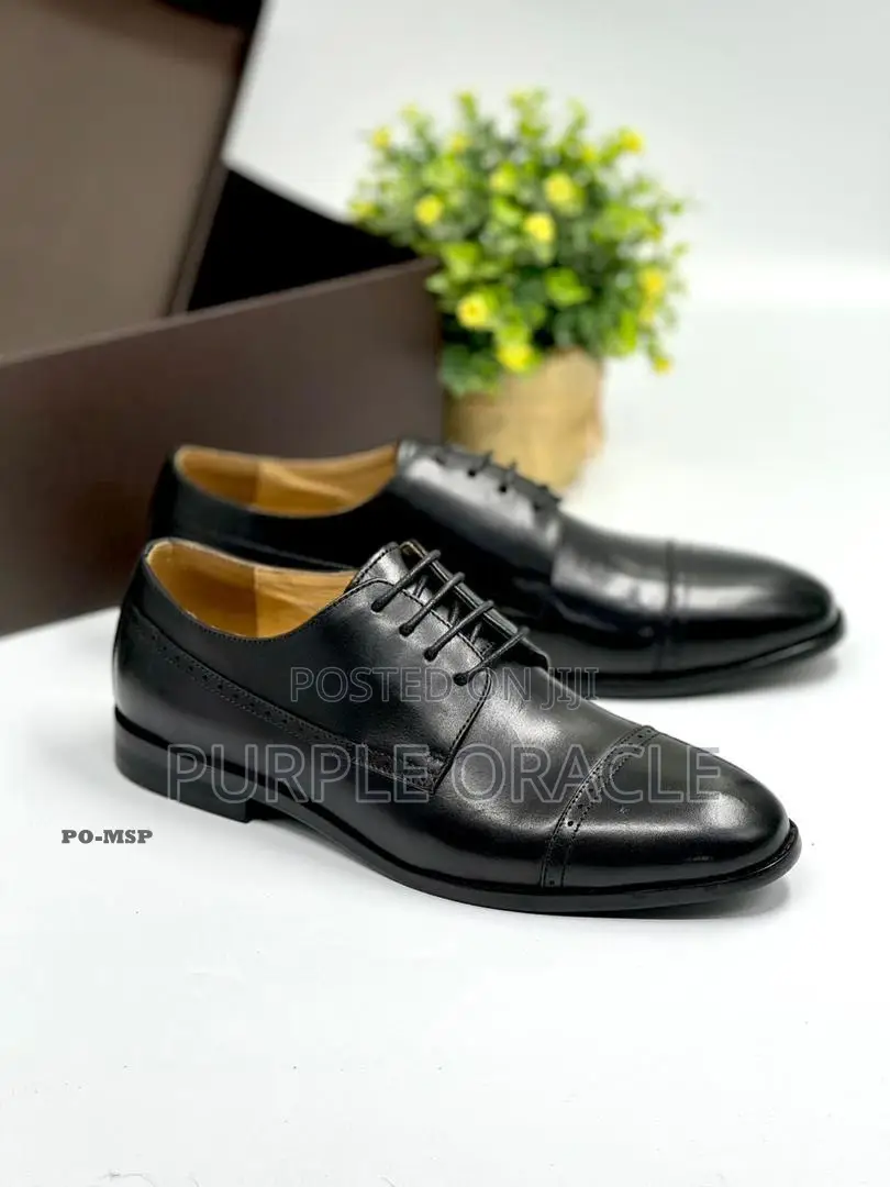 Understated Luxury Men's Leather Formal Footwears