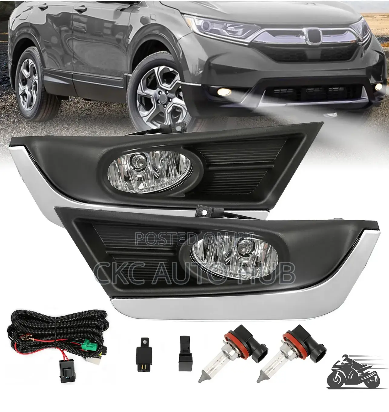 Honda CRV 2017 2018 Foglight