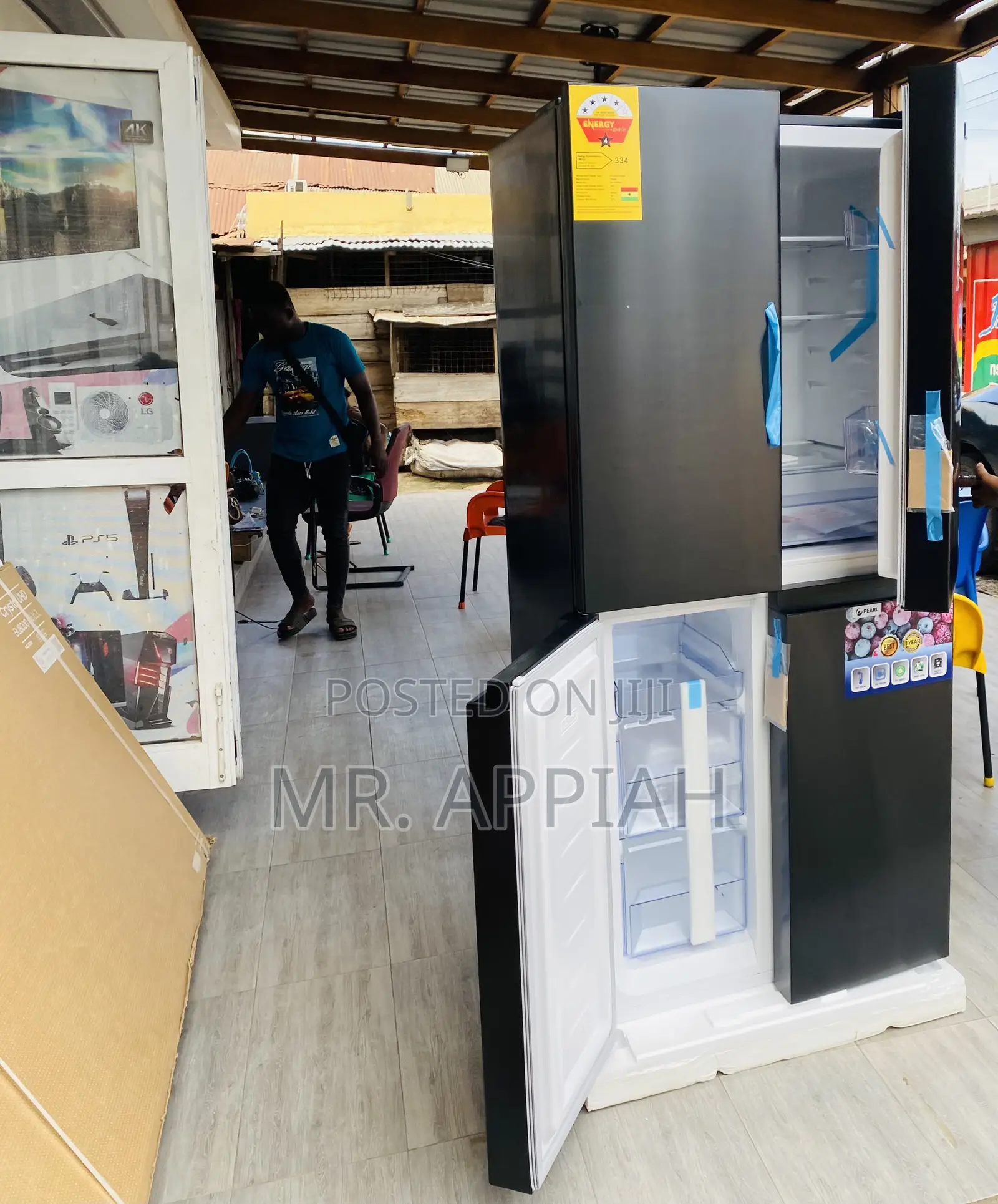 Quality Nasco Pf 550bss Side by Side Electric Fridge.