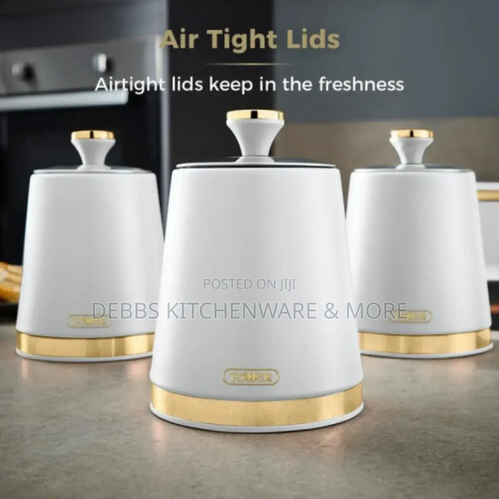 Tower 3pcs Storage Canisters