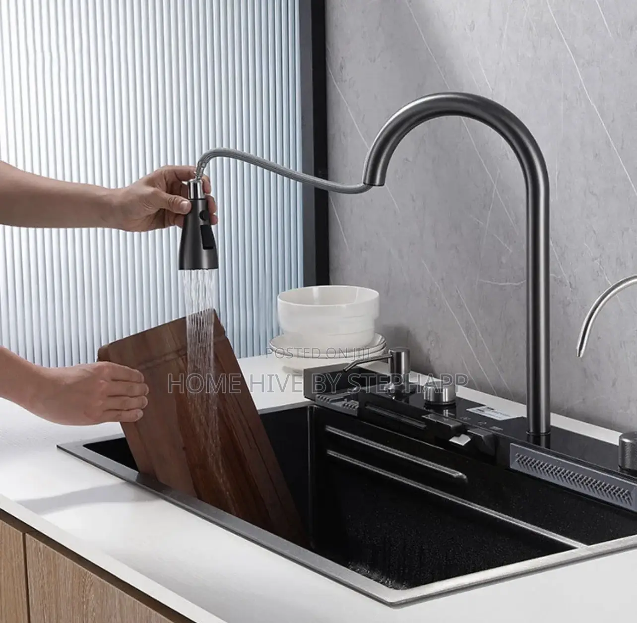 Multi-functional Smart Kitchen Piano Sink
