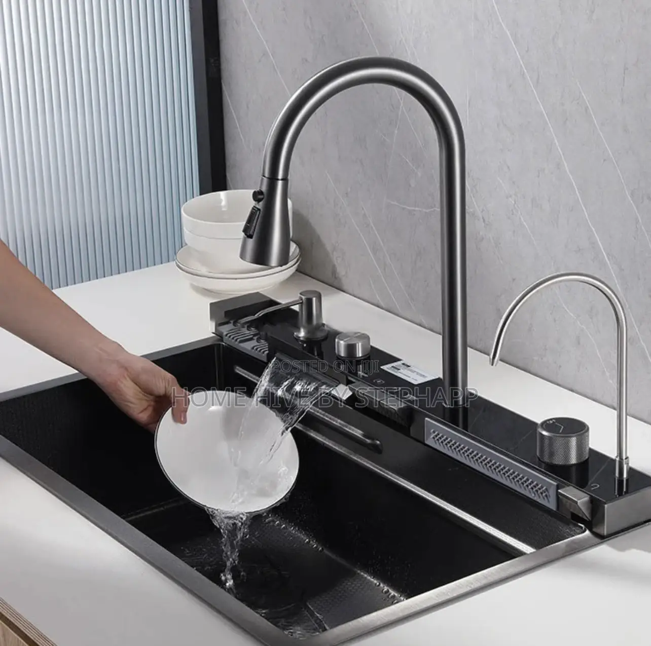 Multi-functional Smart Kitchen Piano Sink