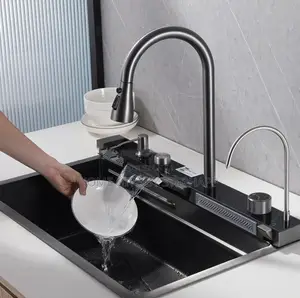 Multi-functional Smart Kitchen Piano Sink