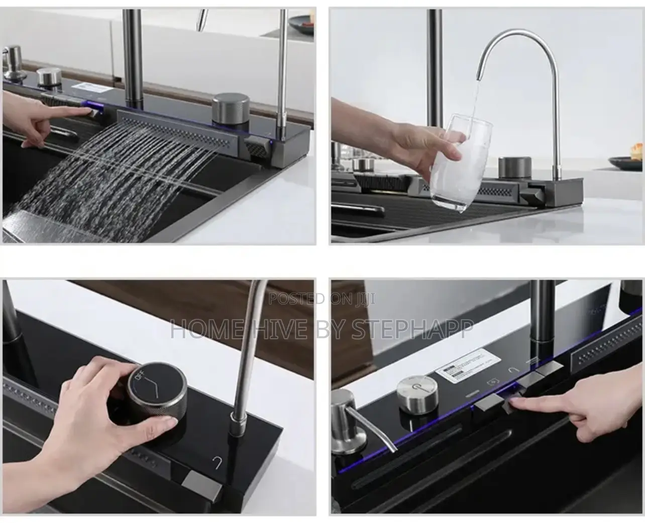 Multi-functional Smart Kitchen Piano Sink