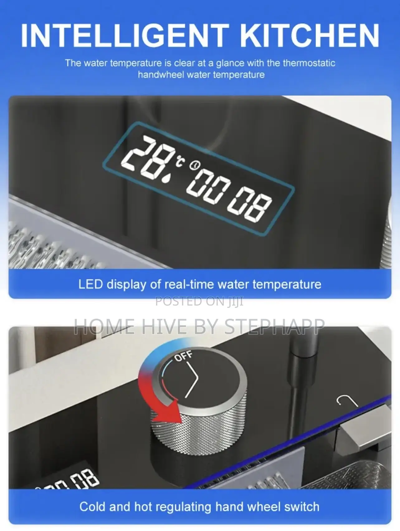 Multi-functional Smart Kitchen Piano Sink