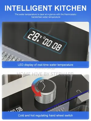 Multi-functional Smart Kitchen Piano Sink