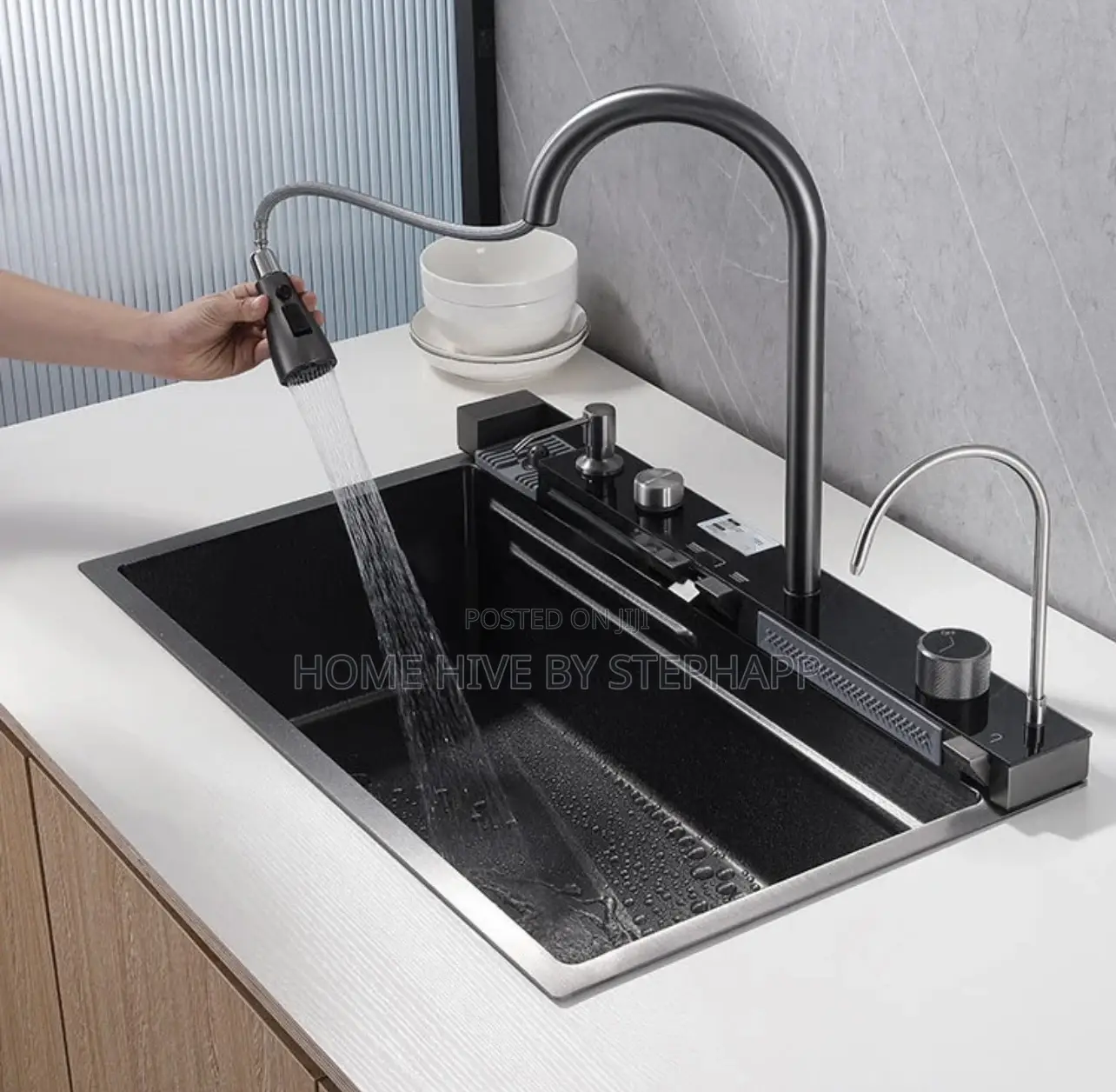 Multi-functional Smart Kitchen Piano Sink
