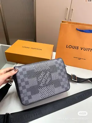 Louis Vuitton N50026 STUTIO Messenger Damier Graphite Bag