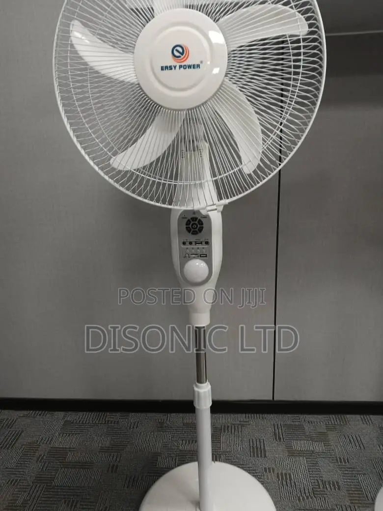Electric Solar Rechargeable Fan