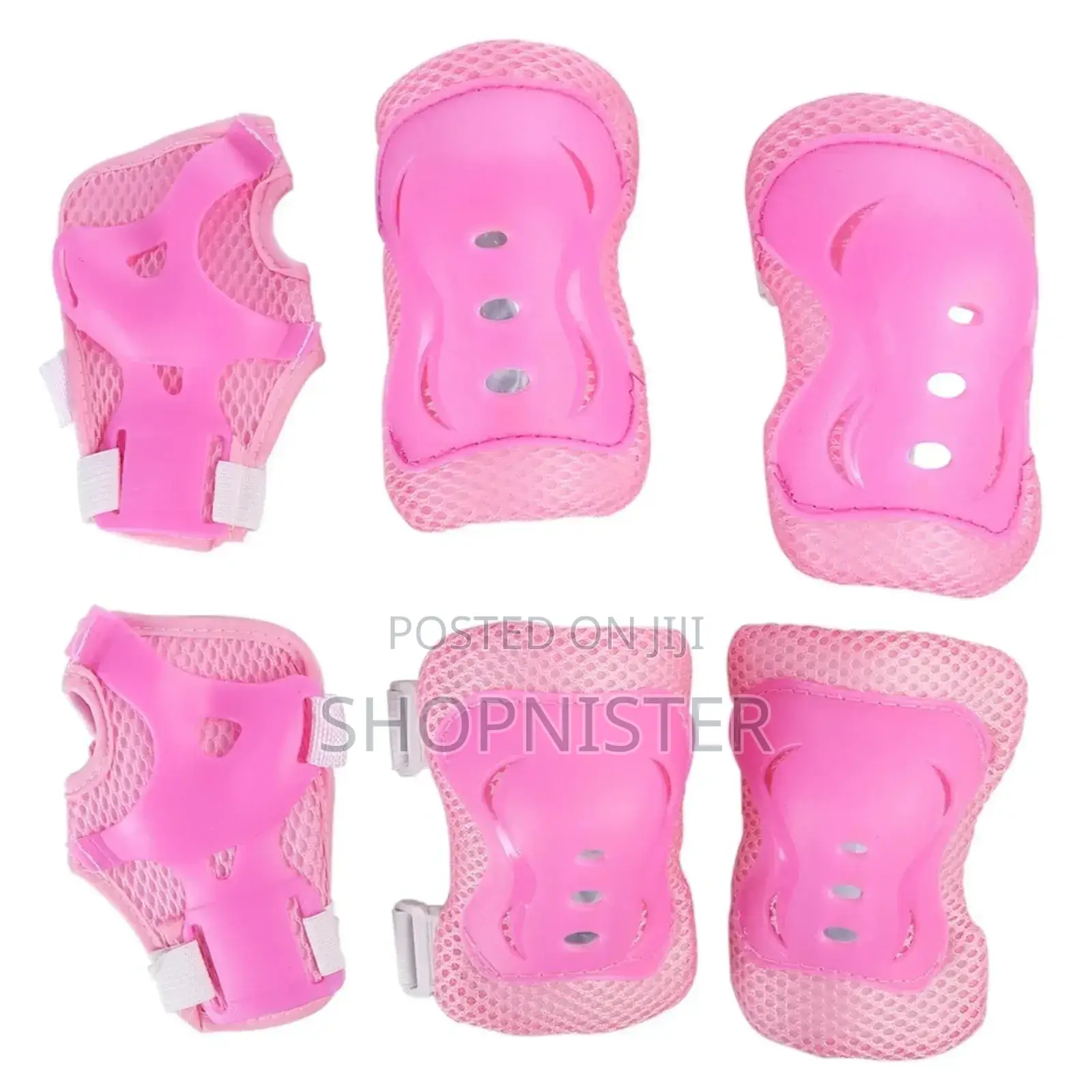 7pcs Bicycle Helmet Protect Gear Set for 5-13 Year-Old Girls