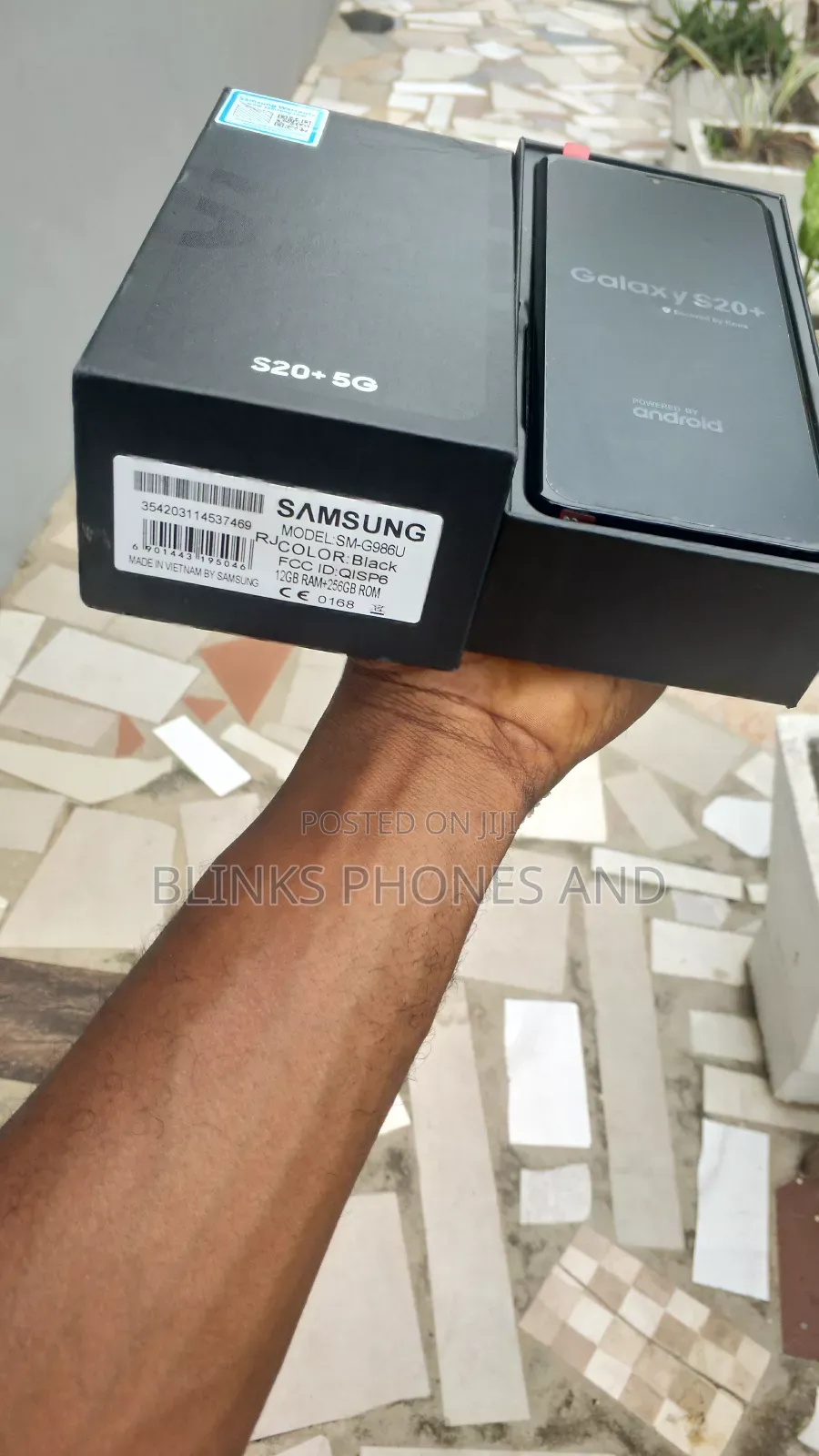 New Samsung Galaxy S20+ 5G 256 GB Black