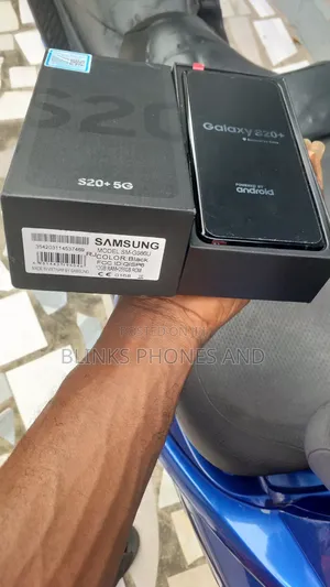 New Samsung Galaxy S20+ 5G 256 GB Black