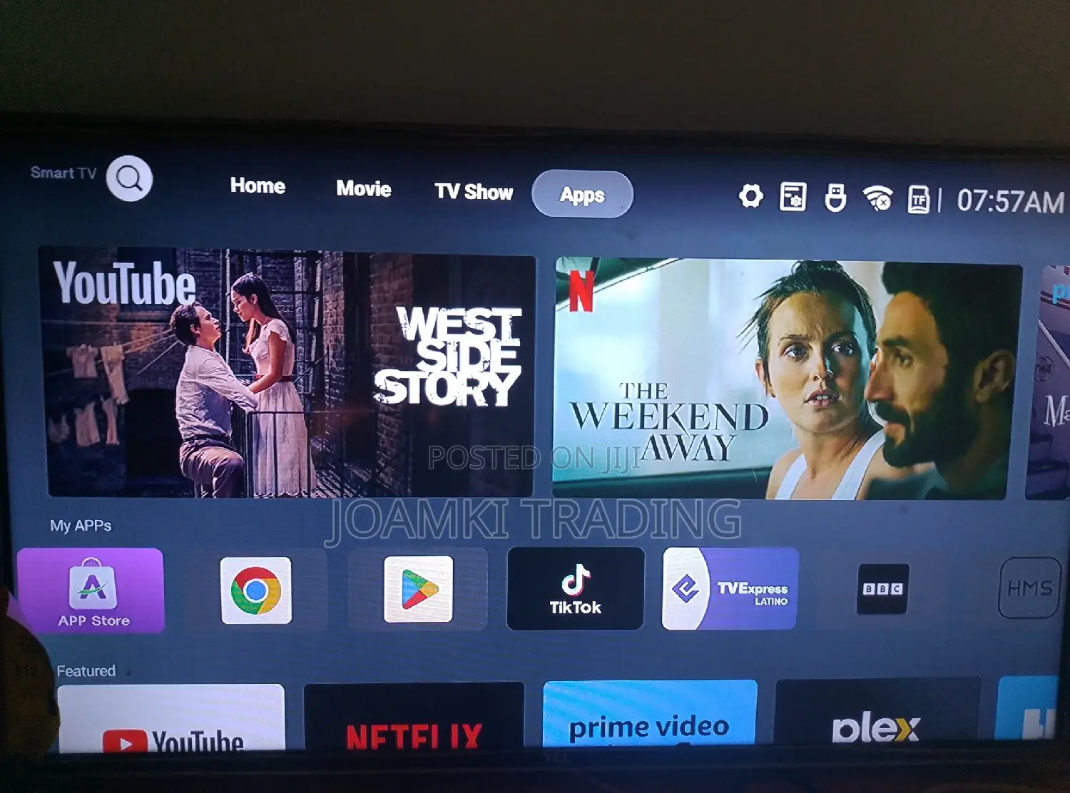 Android 13 Smart Tv Box, 4gb Ram 64gb Rom, 8kvideo, Bt, Wifi