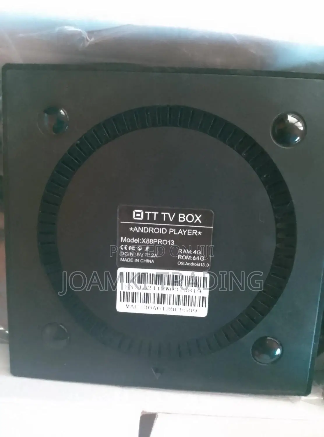 Android 13 Smart Tv Box, 4gb Ram 64gb Rom, 8kvideo, Bt, Wifi