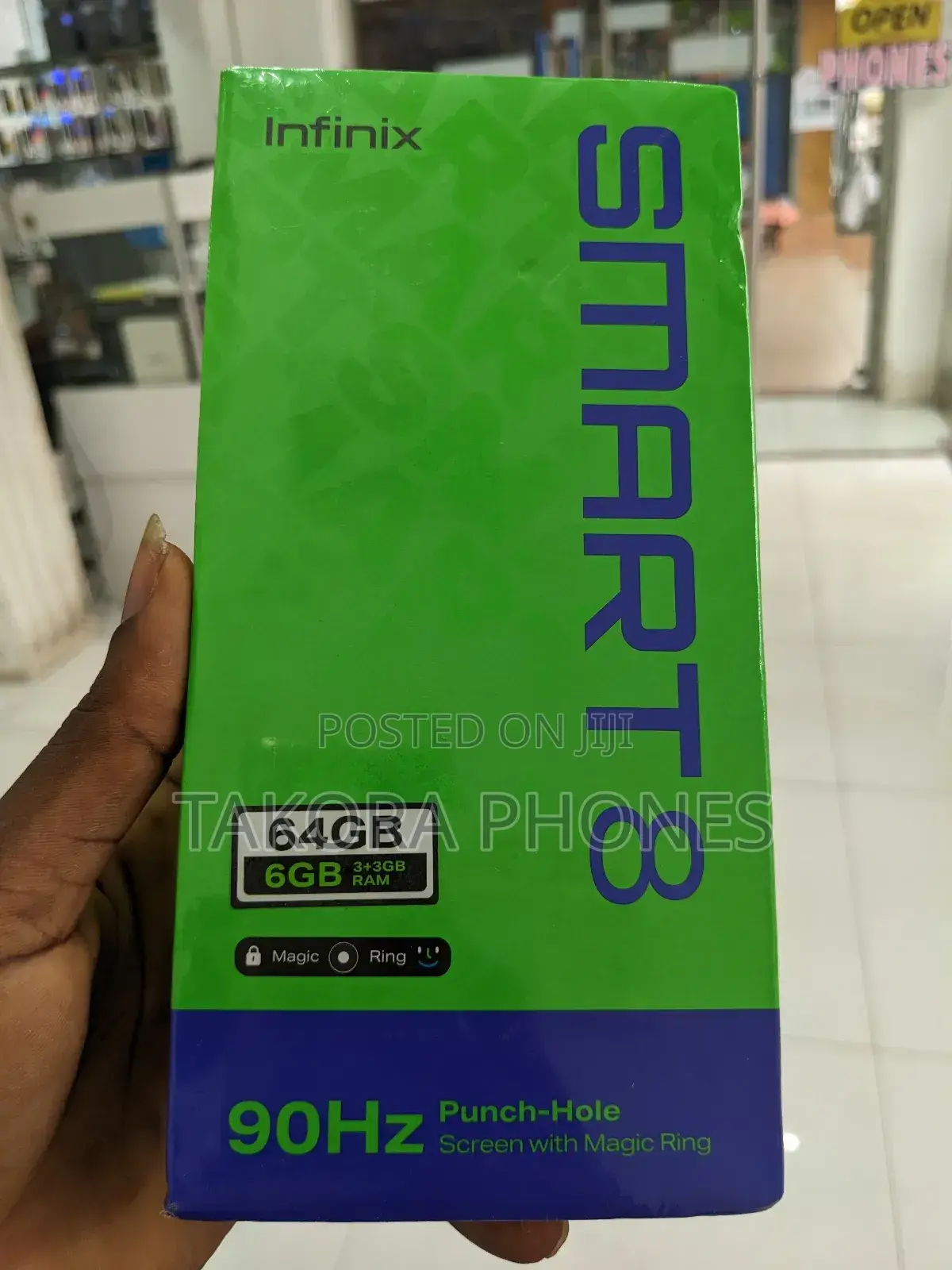 New Infinix Smart 8 64 GB Black
