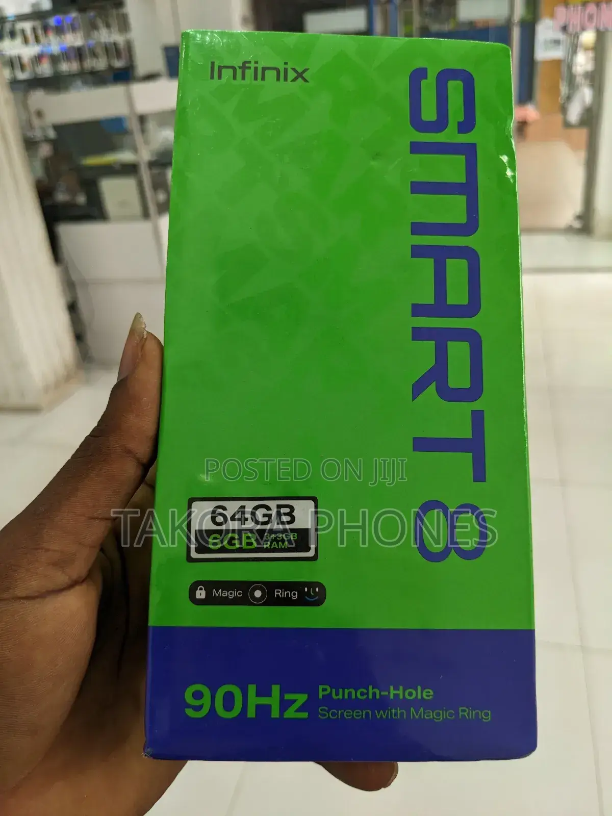 New Infinix Smart 8 64 GB Black