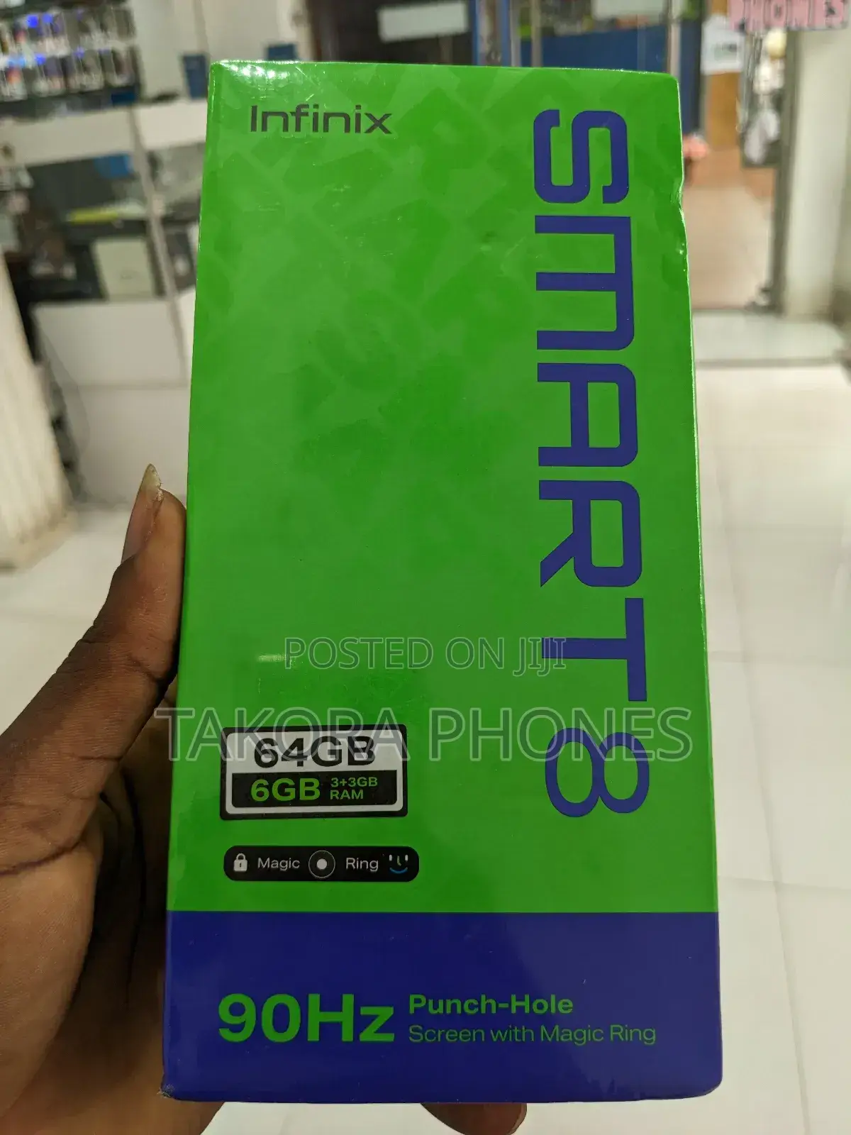 New Infinix Smart 8 64 GB Black