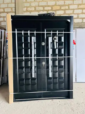 Turkish Fullmetal Heavy Security Door Black